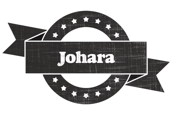 Johara grunge logo