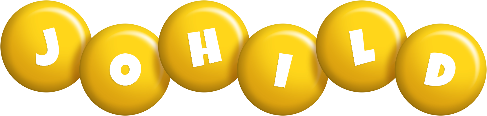 Johild candy-yellow logo