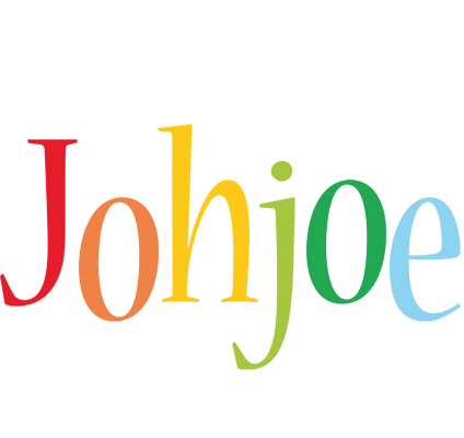 Johjoe birthday logo