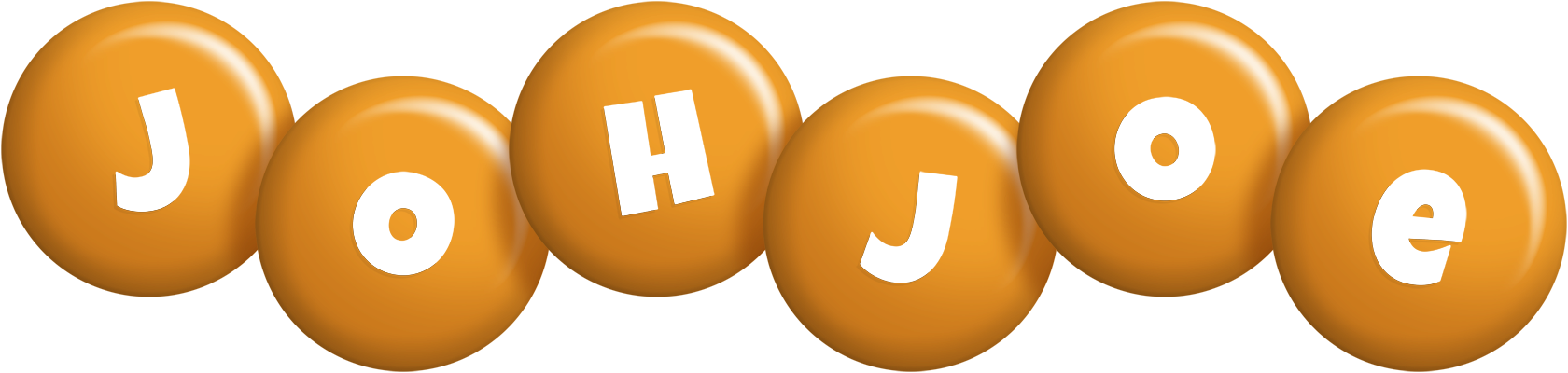 Johjoe candy-orange logo