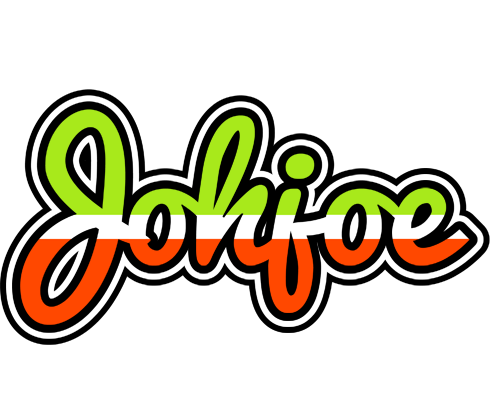 Johjoe superfun logo