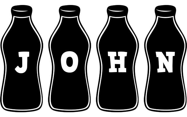 John bottle logo