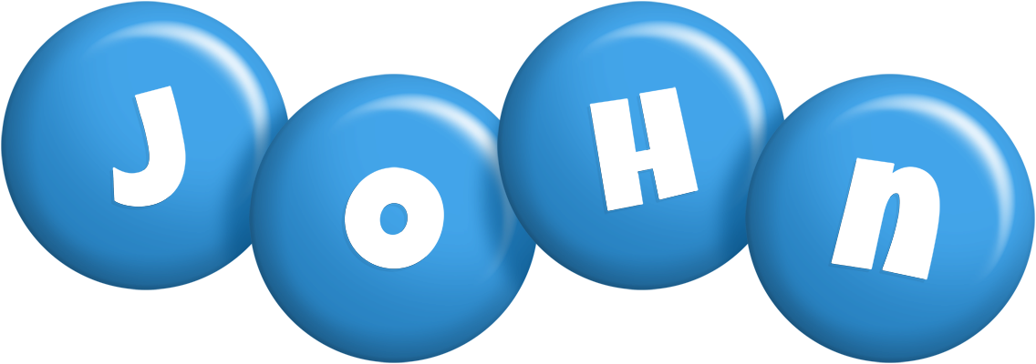 John candy-blue logo