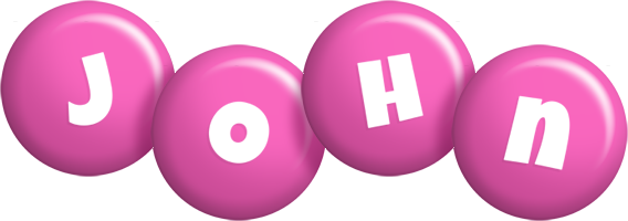 John candy-pink logo
