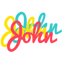 John disco logo