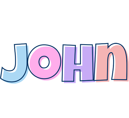 John pastel logo