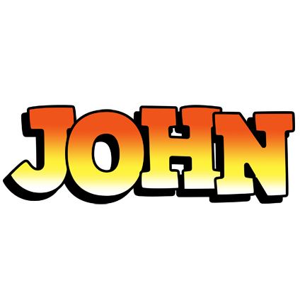 John sunset logo