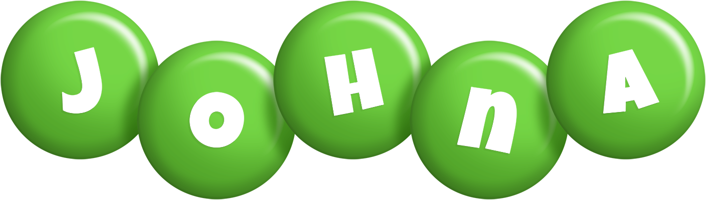 Johna candy-green logo
