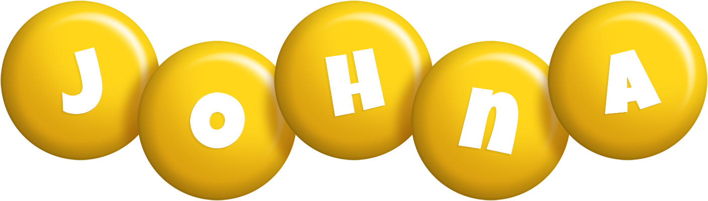 Johna candy-yellow logo