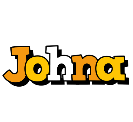 Johna cartoon logo