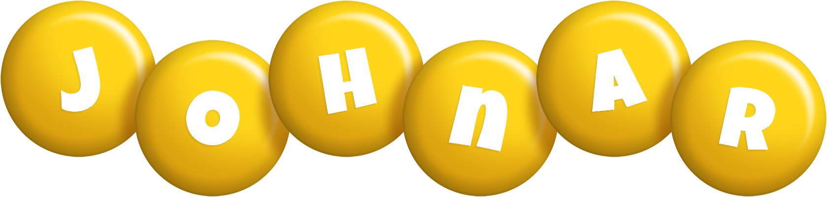 Johnar candy-yellow logo