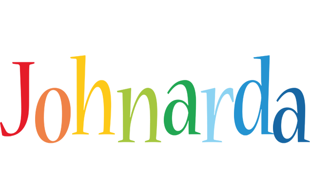 Johnarda birthday logo