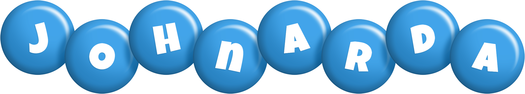 Johnarda candy-blue logo
