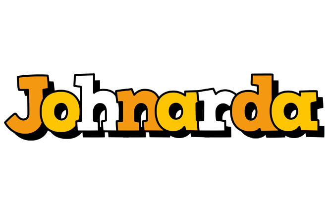 Johnarda cartoon logo
