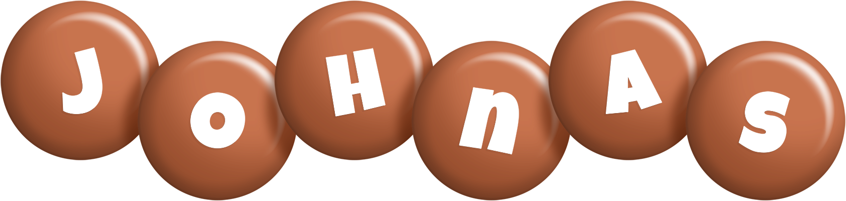 Johnas candy-brown logo