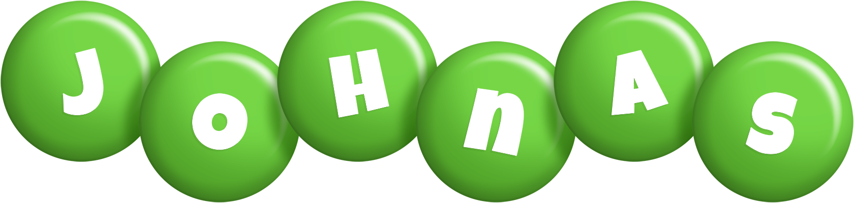 Johnas candy-green logo