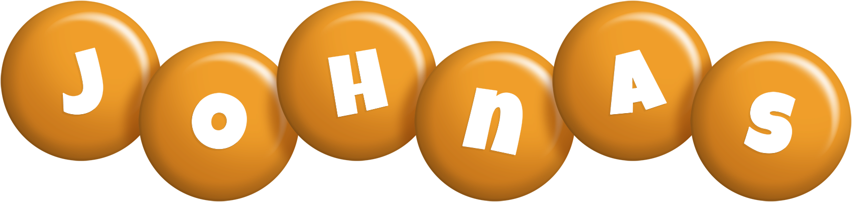 Johnas candy-orange logo