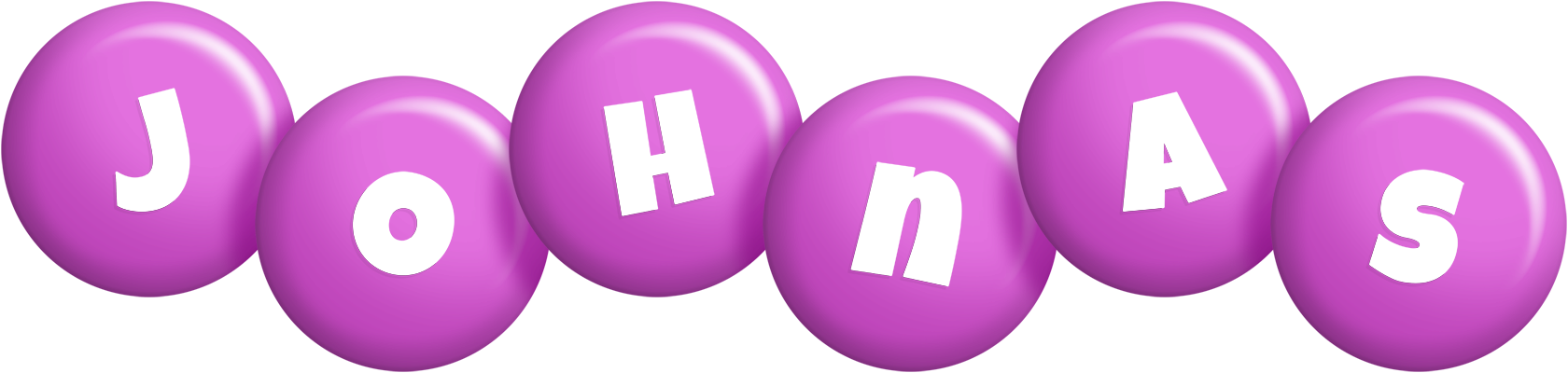 Johnas candy-purple logo