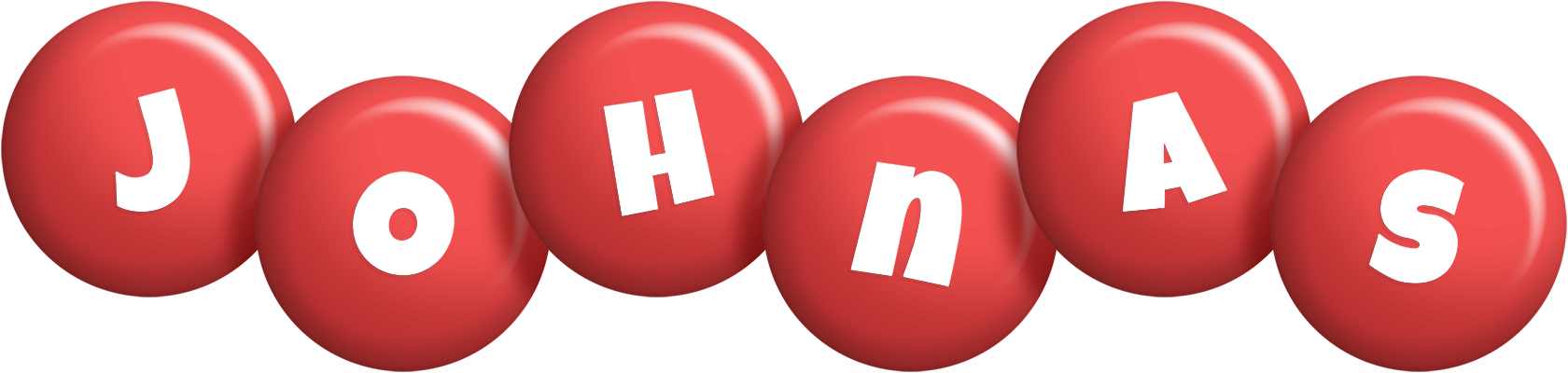Johnas candy-red logo