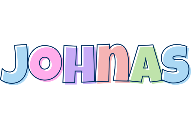Johnas pastel logo