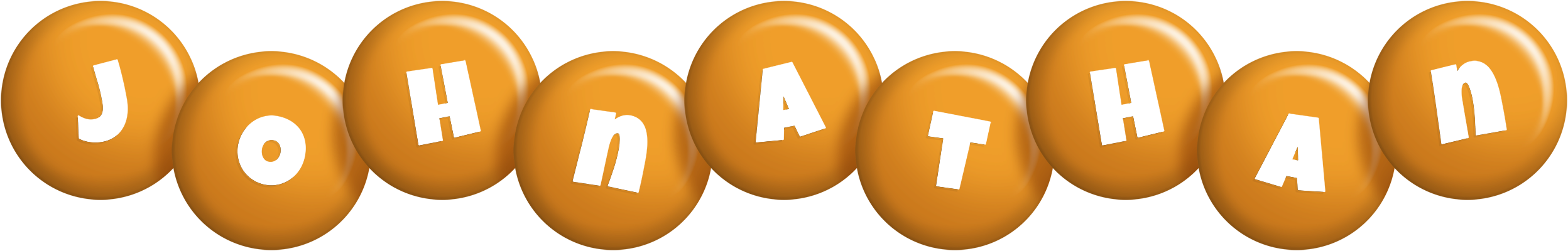 Johnathan candy-orange logo
