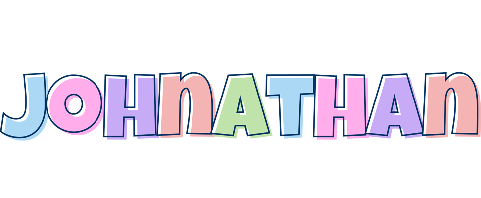 Johnathan pastel logo