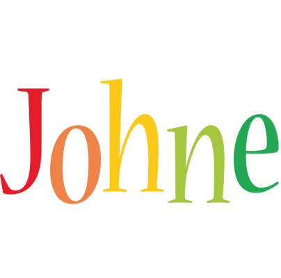 Johne birthday logo