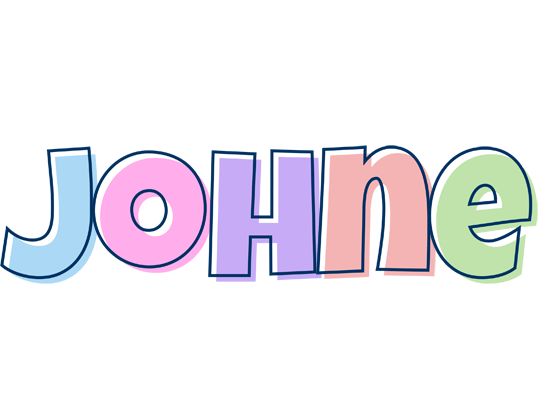Johne pastel logo