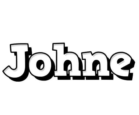 Johne snowing logo