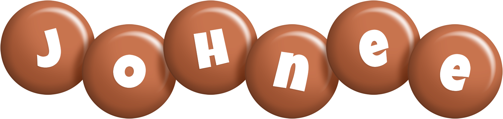 Johnee candy-brown logo