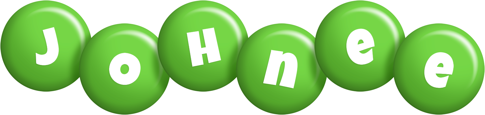 Johnee candy-green logo