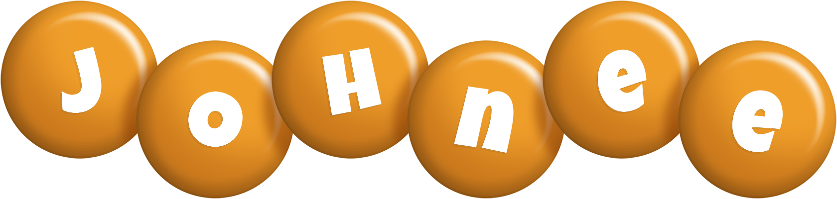 Johnee candy-orange logo