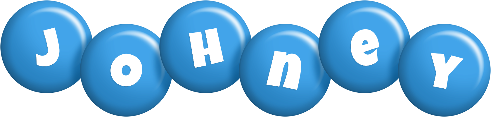 Johney candy-blue logo