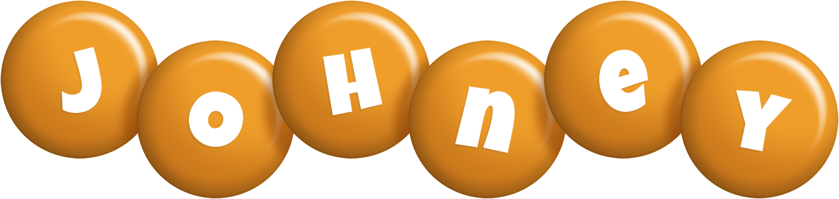 Johney candy-orange logo