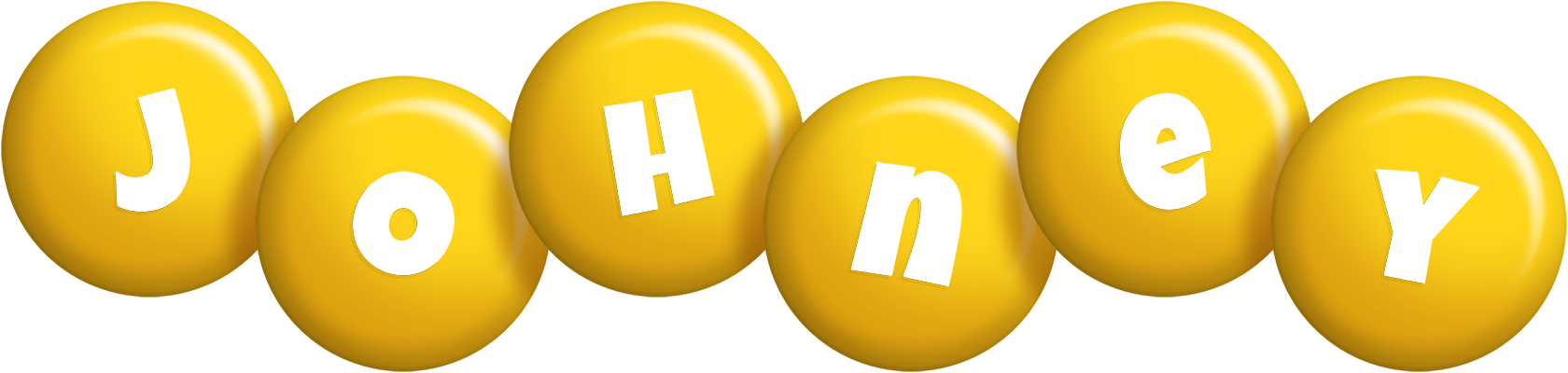 Johney candy-yellow logo