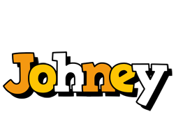 Johney cartoon logo