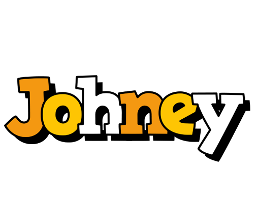 Johney cartoon logo