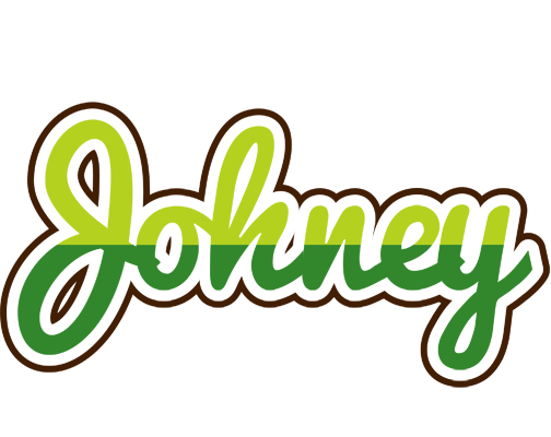 Johney golfing logo