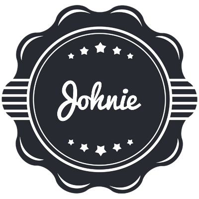 Johnie badge logo