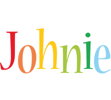 Johnie birthday logo