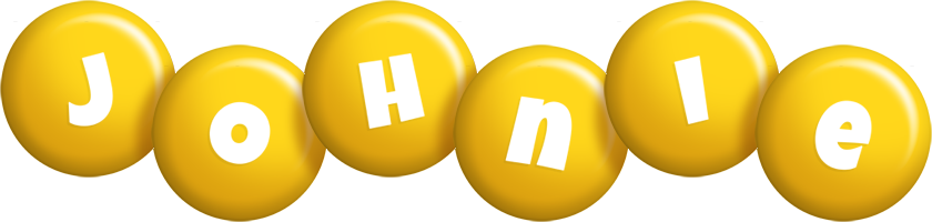 Johnie candy-yellow logo