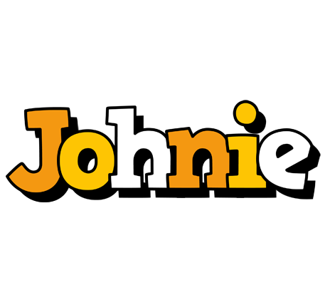 Johnie cartoon logo