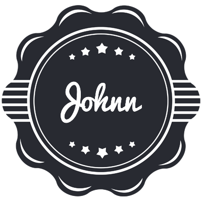 Johnn badge logo