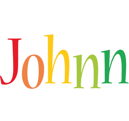 Johnn birthday logo
