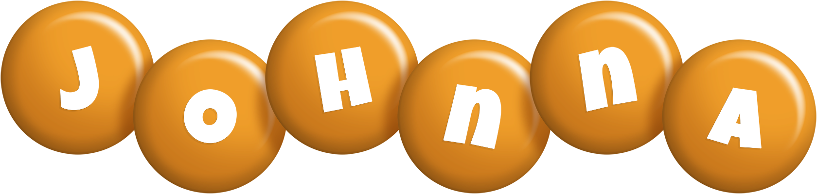 Johnna candy-orange logo
