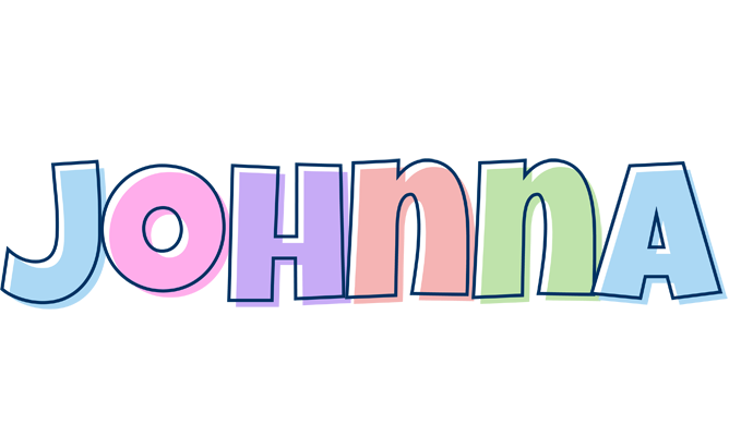 Johnna pastel logo