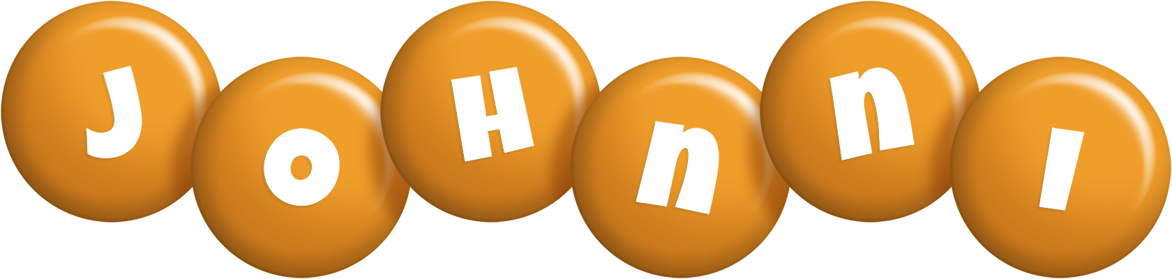 Johnni candy-orange logo