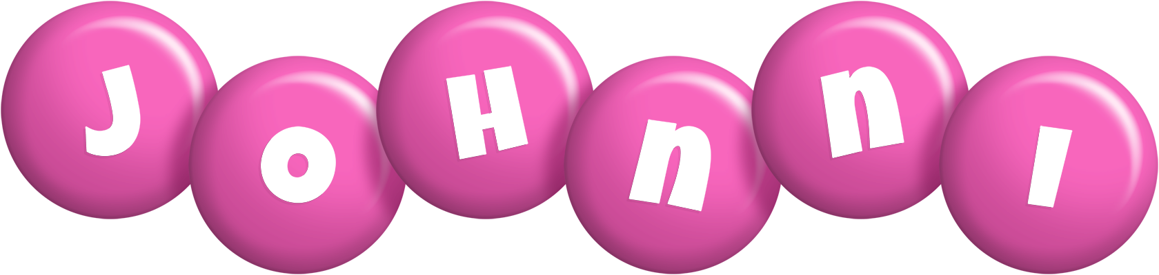Johnni candy-pink logo