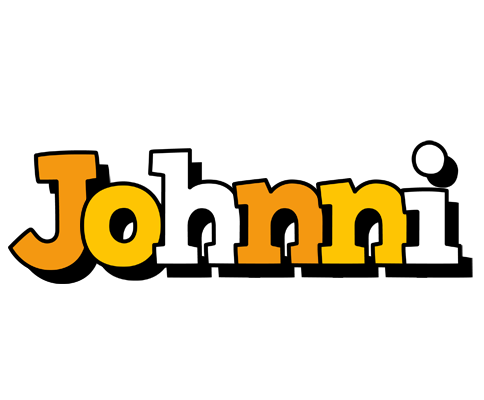 Johnni cartoon logo
