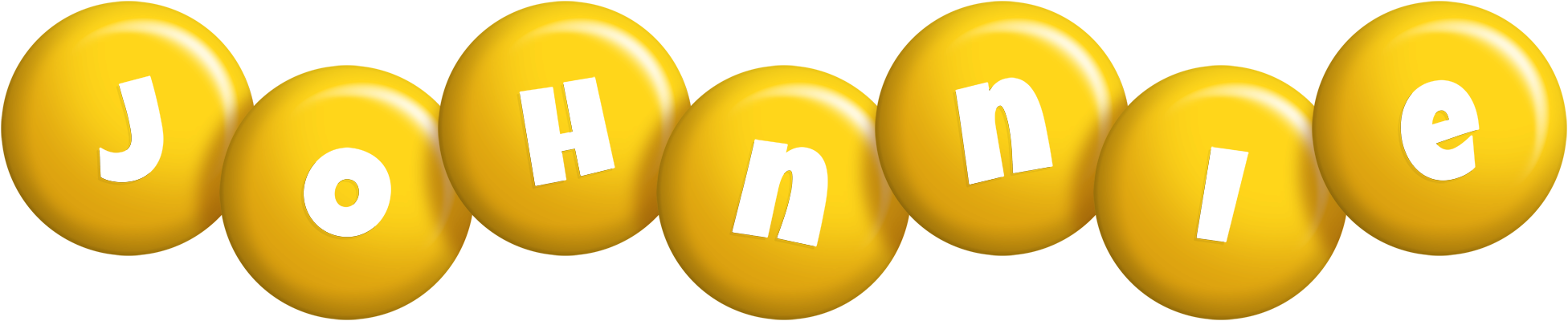 Johnnie candy-yellow logo